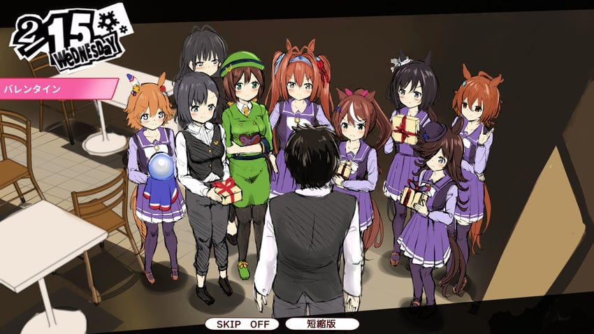 trainer, agnes tachyon, rice shower, daiwa scarlet, tokai teio, and 6 more (umamusume and 2 more) drawn by yuutopia