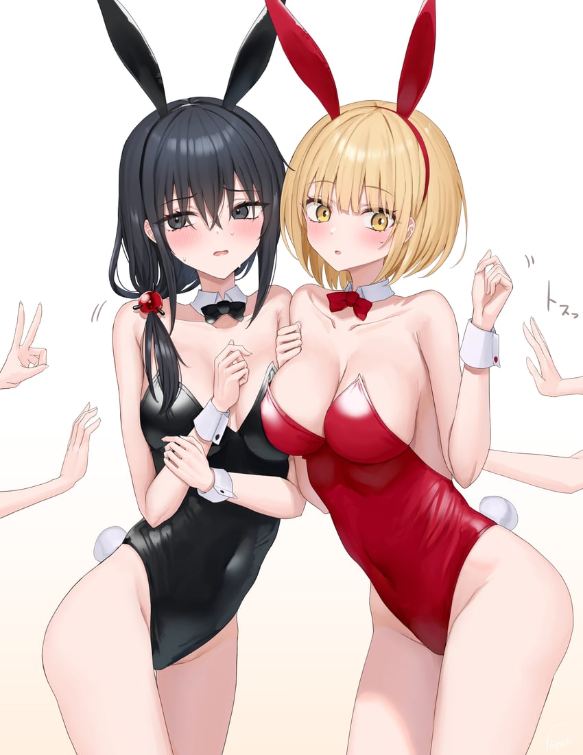 kamioka senri and ameno hitsuka (original) drawn by piripun