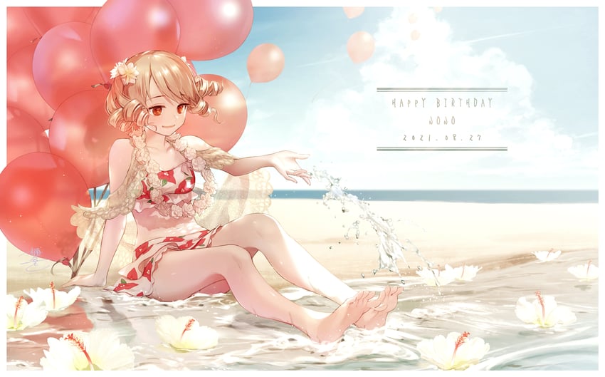 morikubo nono (idolmaster and 1 more) drawn by okeno_kamoku