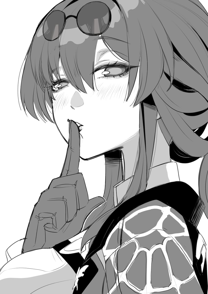 kafka (honkai and 1 more) drawn by chikushi_azu