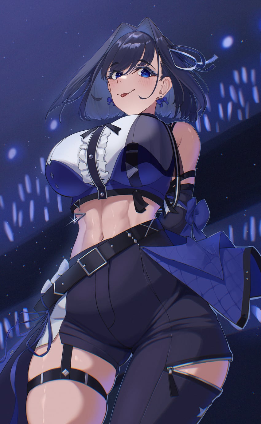 ouro kronii (hololive and 1 more) drawn by eipanguino