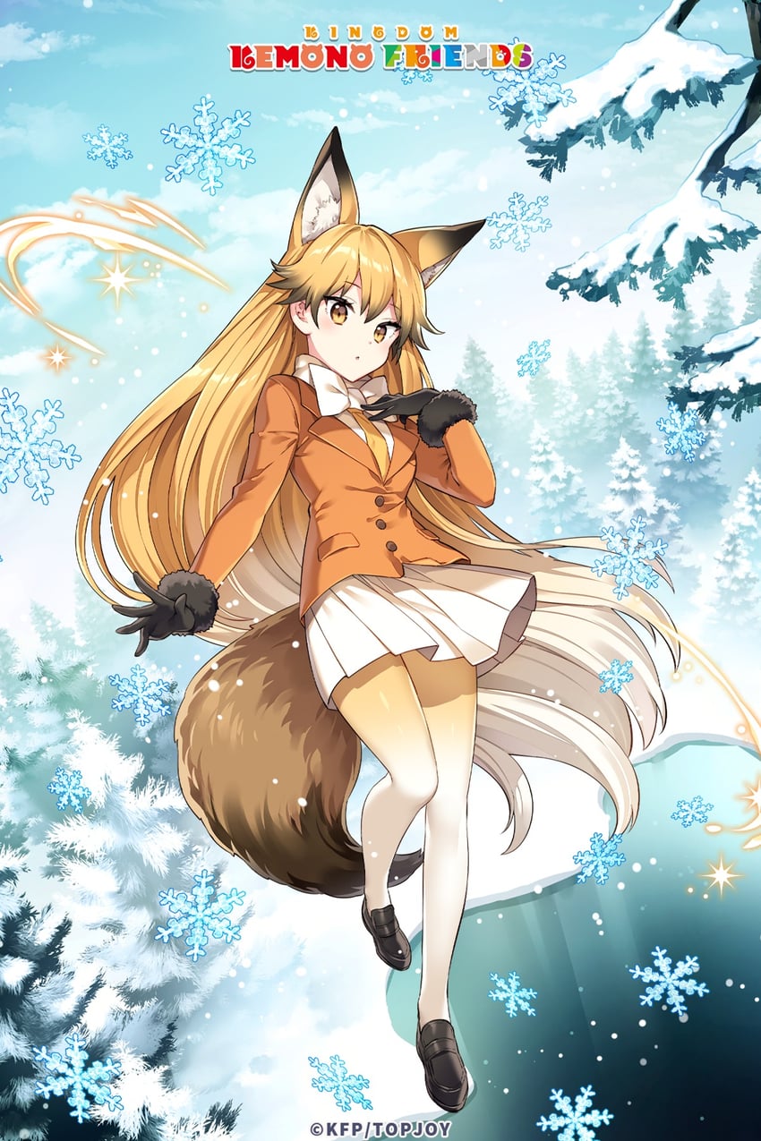 ezo red fox (kemono friends and 1 more)