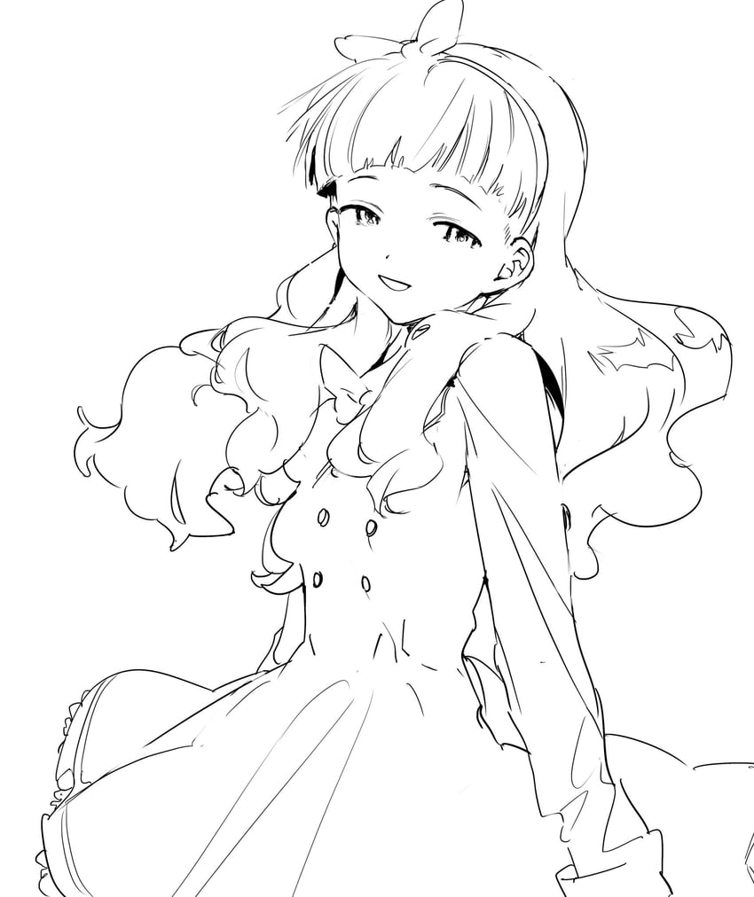 yuki aine (aikatsu! and 1 more) drawn by suiso_(owp)