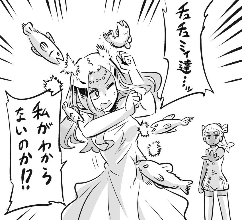 unicorn gundam, marida cruz, g-spring goddess, and chuchumy (original and 2 more) drawn by kato_takuji