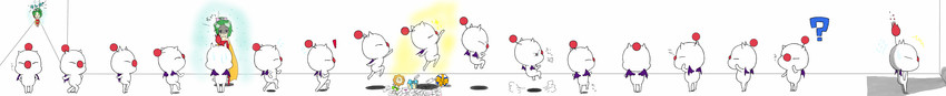 terra branford and moogle (final fantasy and 4 more) drawn by sardines
