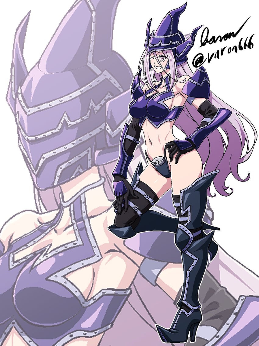 tokime and joker dopant (kamen rider and 2 more) drawn by baron_(varon666)