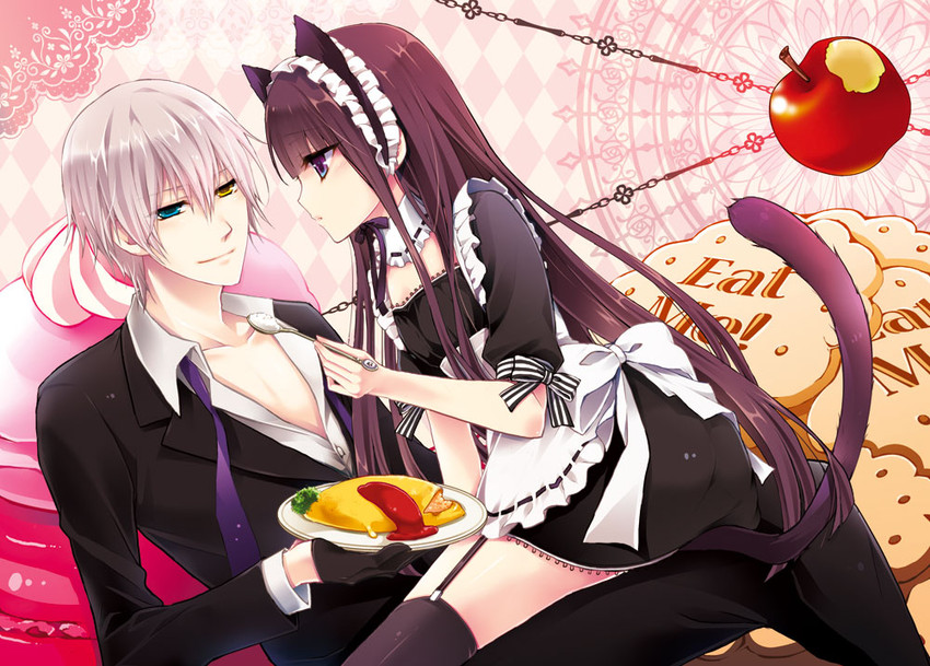 shirakiin ririchiyo and miketsukami soushi (inu x boku ss) drawn by chiharu0613