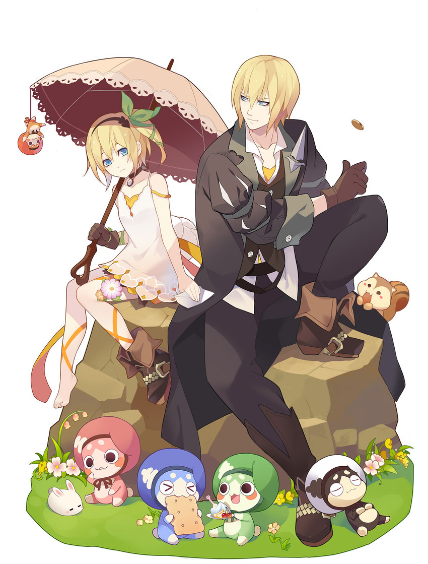 edna, eizen, and phoenix (tales of and 2 more) drawn by kllsiren