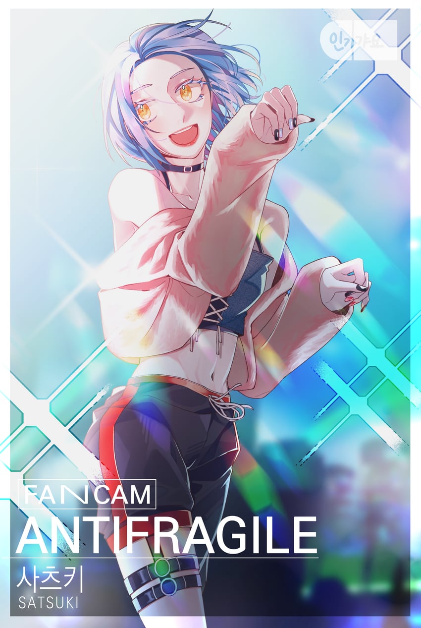 iranami satsuki (idolmaster and 5 more) drawn by li:ze