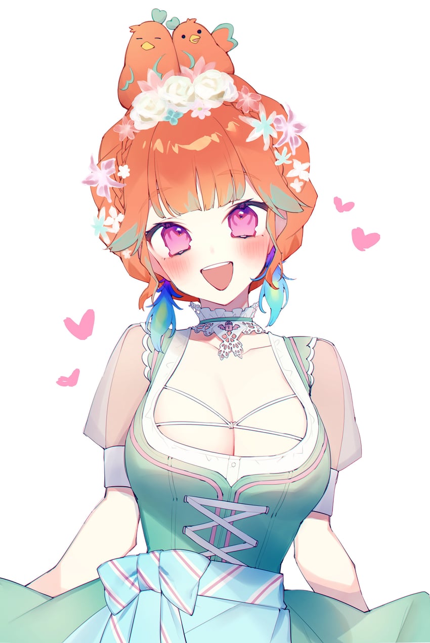 takanashi kiara and kotori (hololive and 1 more) drawn by chiyomaru_(yumichiyo0606) and yaguo