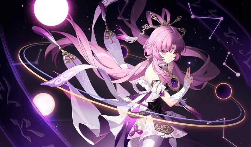 fu xuan (honkai and 1 more) drawn by selina_abby