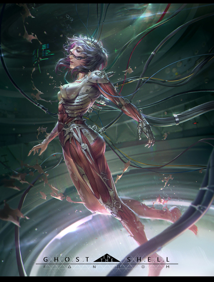 kusanagi motoko (ghost in the shell) drawn by jeremy_chong