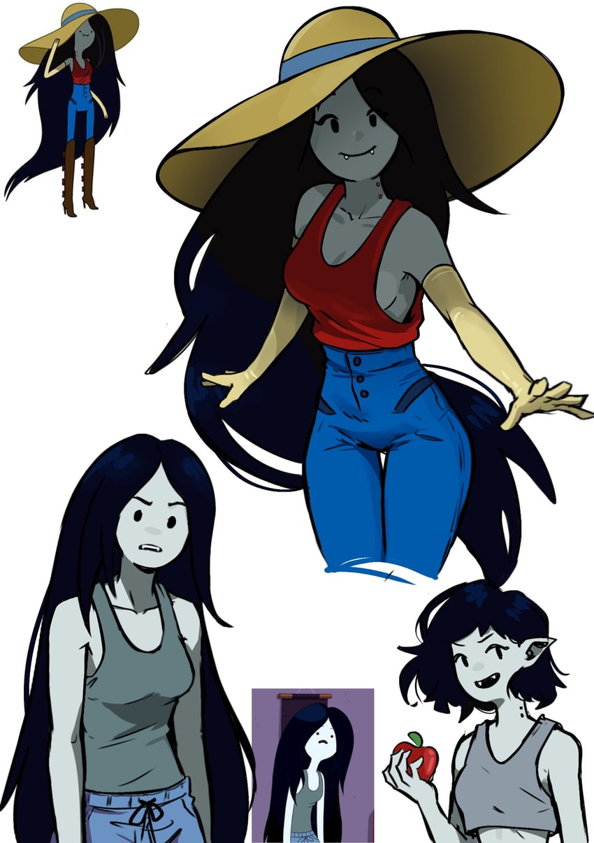 marceline abadeer (adventure time and 1 more) drawn by dashi_(dashiart)