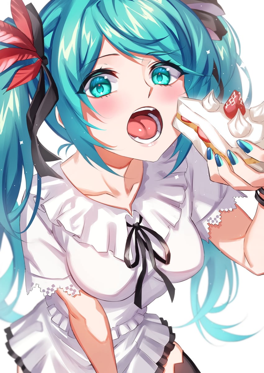 hatsune miku (vocaloid and 1 more) drawn by inue_ao