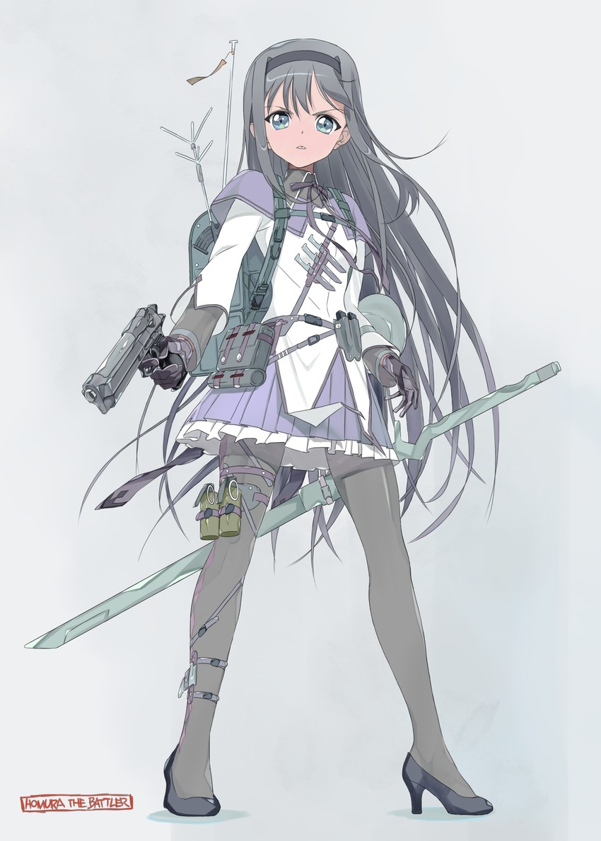 akemi homura (mahou shoujo madoka magica) drawn by kawasaki_kazuhiko