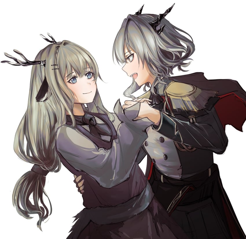 talulah, alina, and talulah the fighter (arknights) drawn by hibiki4411