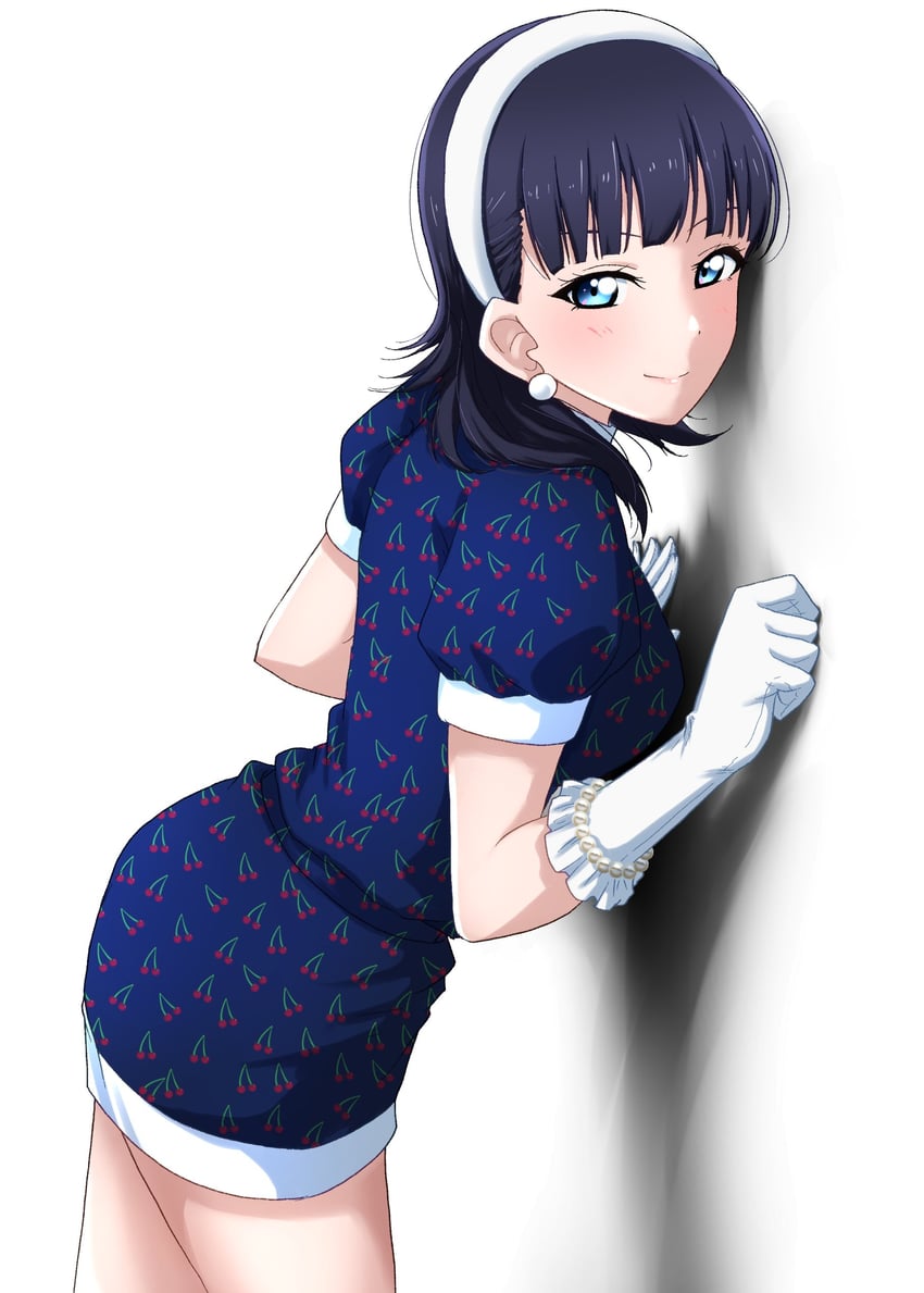 asaka karin (love live! and 1 more) drawn by noochan_chonoda