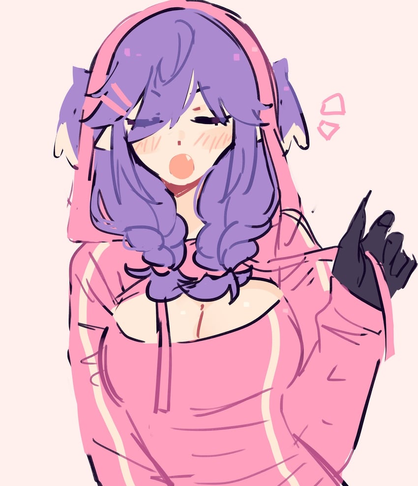 selen tatsuki (nijisanji and 1 more) drawn by jess_(p2eocene)