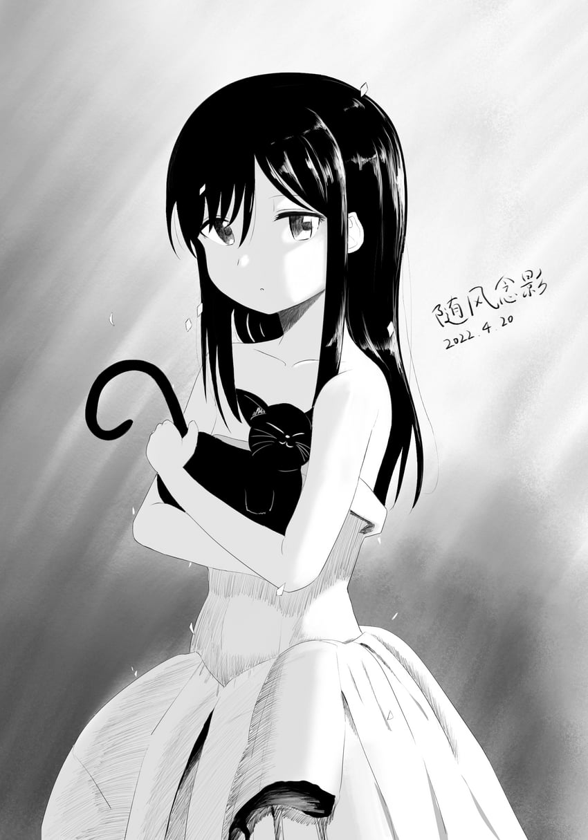 shirotsuki mafuyu (tsurezure biyori) drawn by sui_feng_nian_ying
