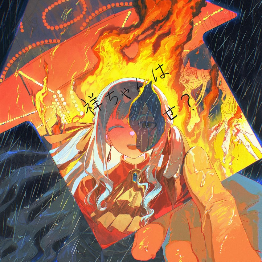 togawa sakiko and oblivionis (bang dream! and 1 more) drawn by rottencrow