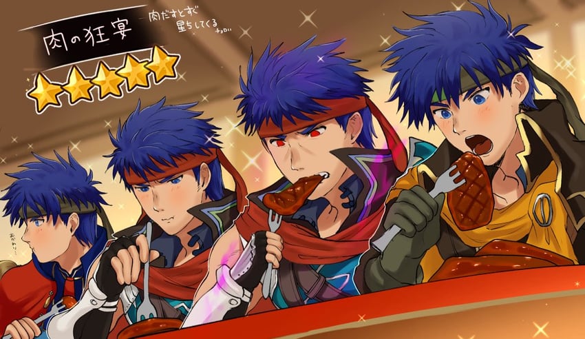 ike (fire emblem and 3 more) drawn by mimummom