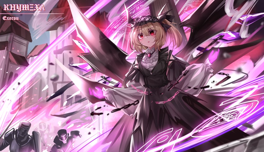 flandre scarlet (touhou and 1 more) drawn by top-exerou