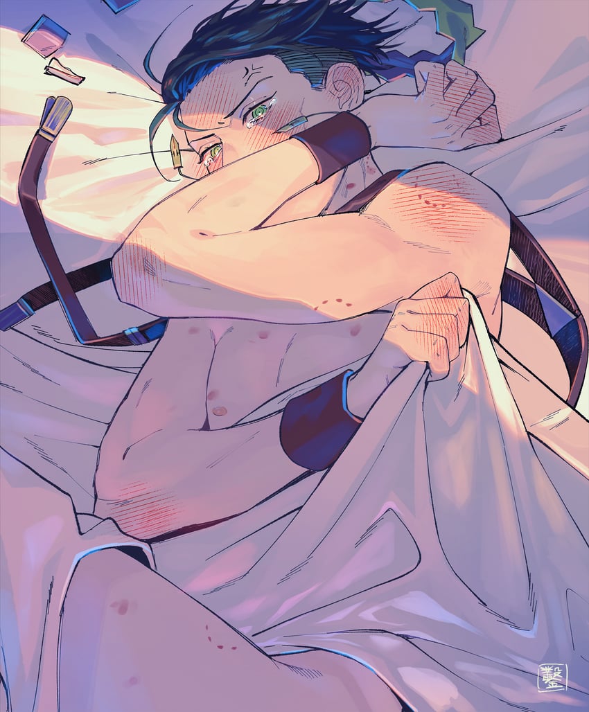 kishibe rohan (jojo no kimyou na bouken and 1 more) drawn by eringichips