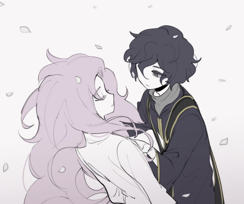 hatsutori hajime and utsugi noriyuki (saibou shinkyoku) drawn by nu_(qjqmfqjqmf02)