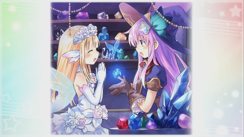nepgear and bouquet (neptune and 1 more) drawn by tsunako