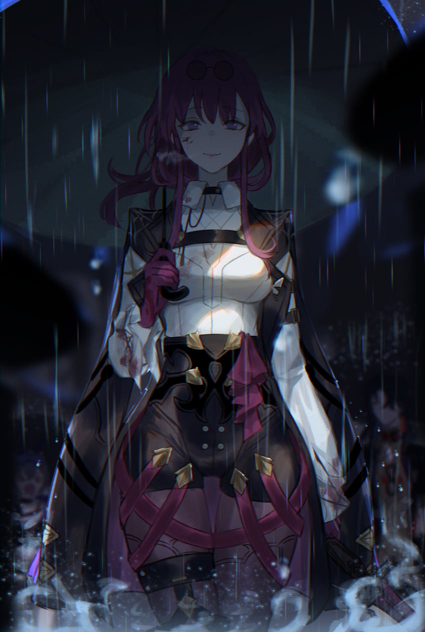 kafka, silver wolf, and blade (honkai and 1 more) drawn by hirosenpai