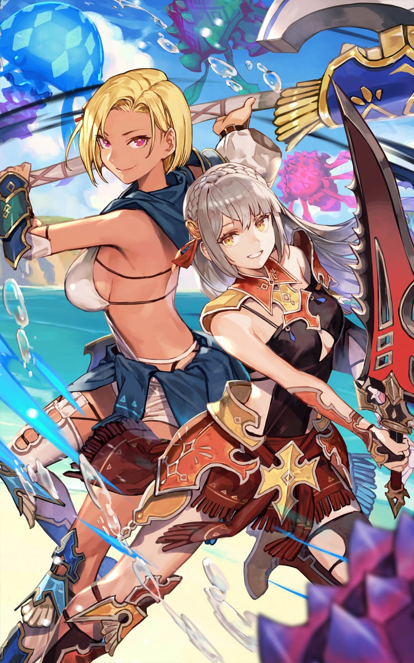 linca and juna waitz (atelier and 2 more) drawn by hungry_clicker