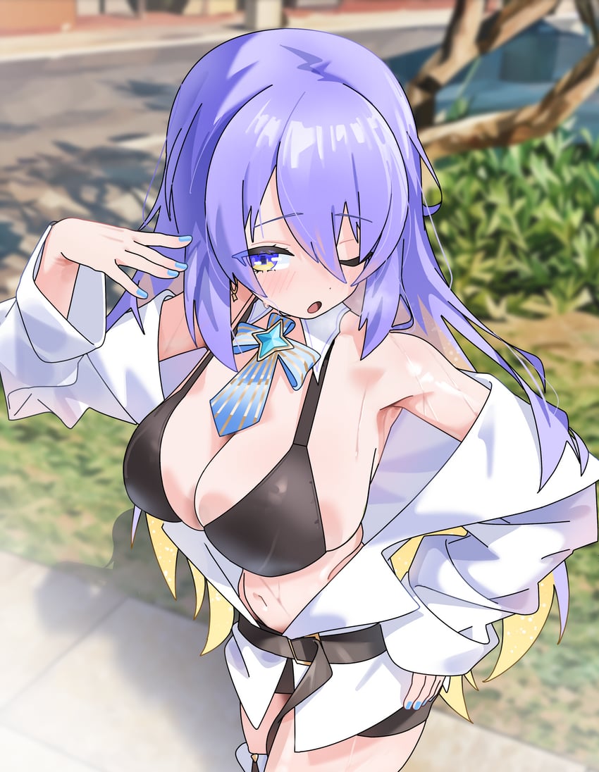 moona hoshinova (hololive and 1 more) drawn by gurumie