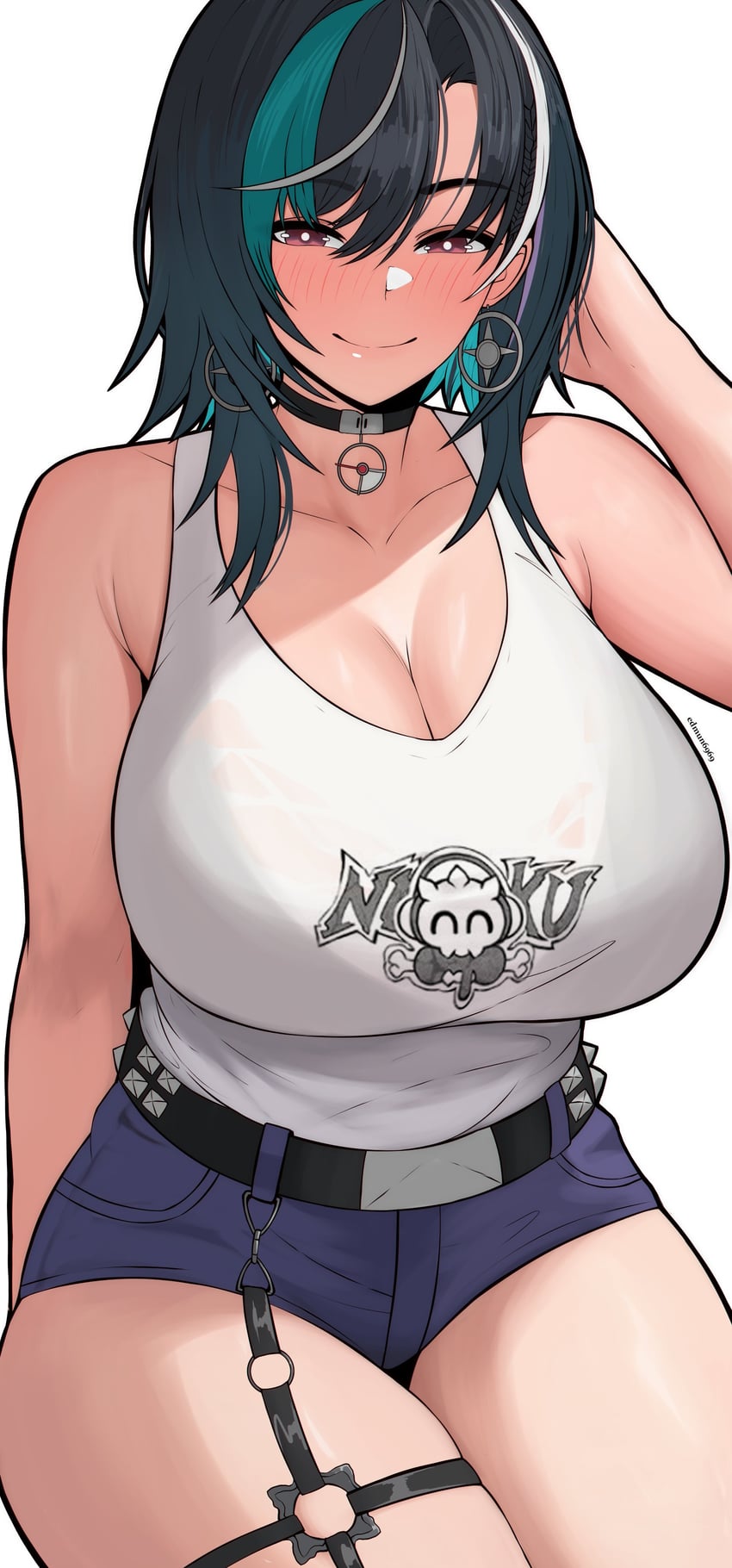 rindo chihaya (hololive and 1 more) drawn by edmun6969