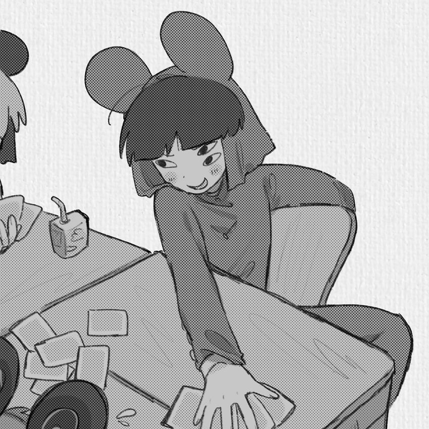 kinder surprised michael jr., ratman 4, and ratman 3 (randal's friends) drawn by shieriru