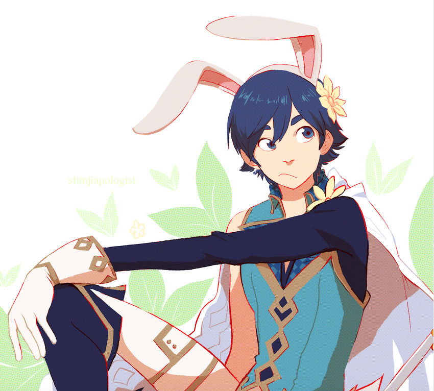 chrom (fire emblem and 2 more) drawn by shinjiapologist