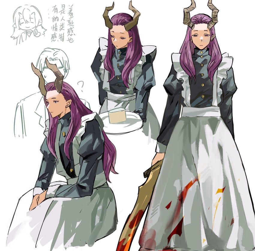 macht, solitar, and gluck (sousou no frieren) drawn by haxinssy