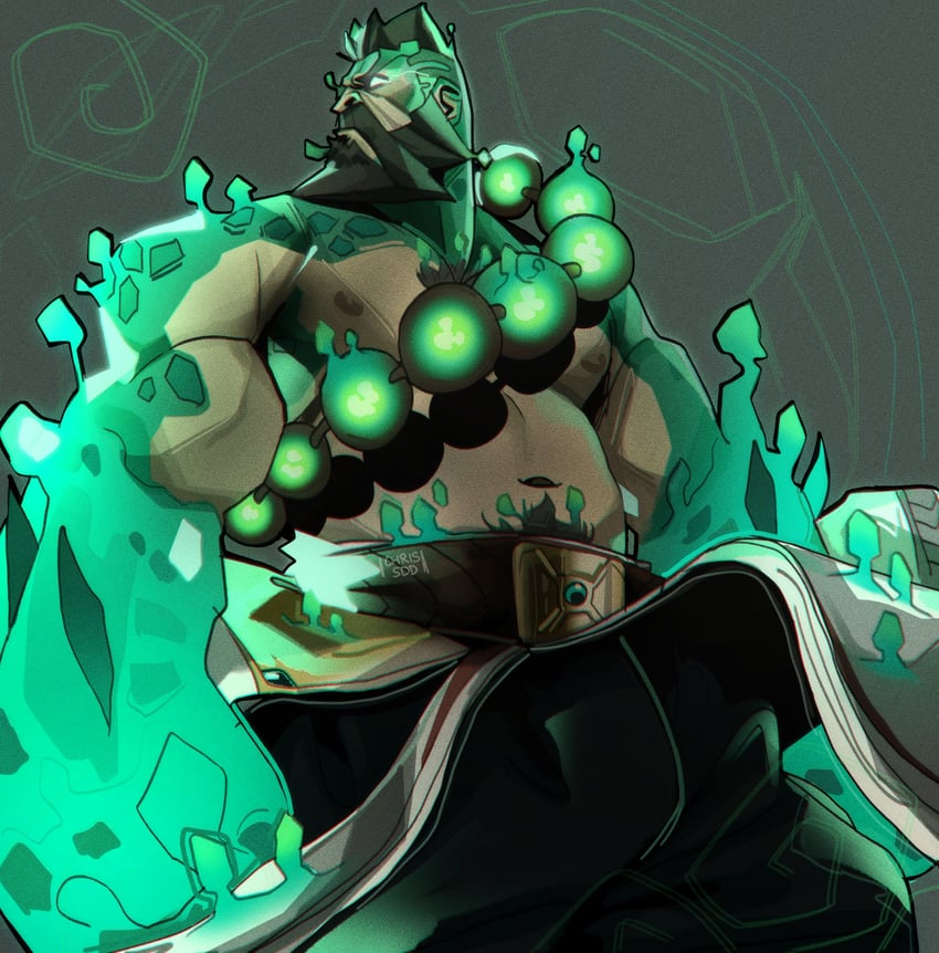udyr and spirit guard udyr (league of legends) drawn by chris_sdd
