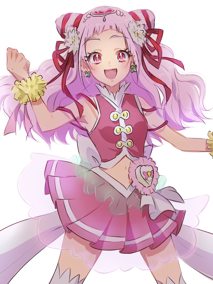 nono hana and cure yell (precure and 1 more) drawn by fpminnie1
