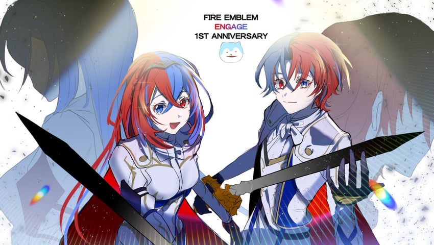female alear and male alear (fire emblem and 1 more) drawn by f_e_13