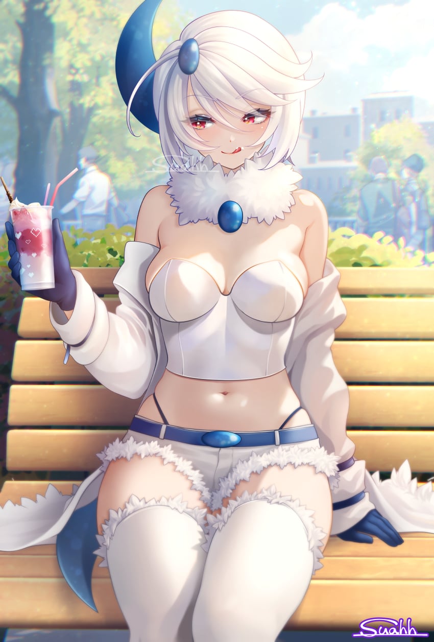 absol (pokemon) drawn by suahh