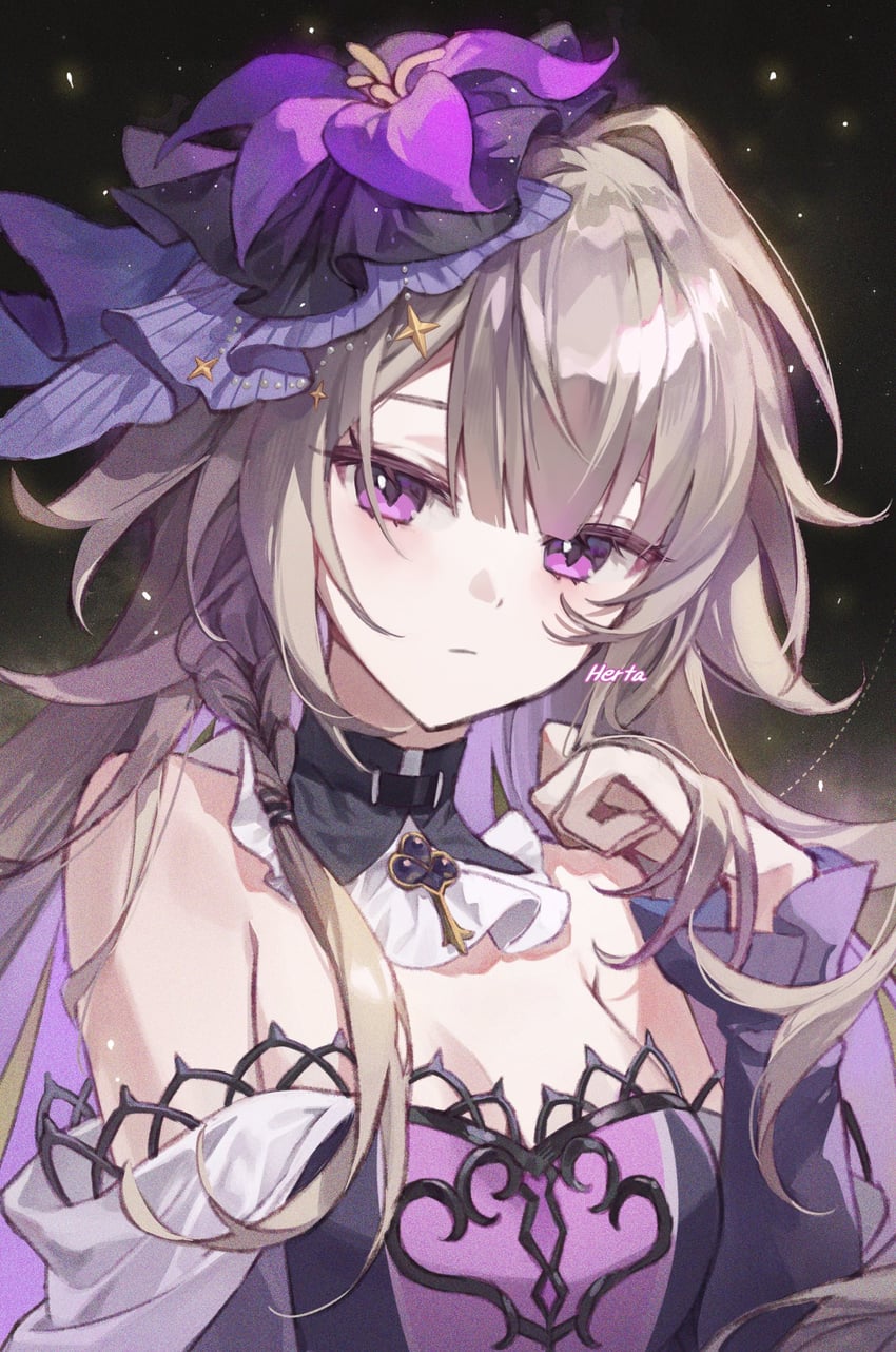 herta and the herta (honkai and 1 more) drawn by sha_(nz2)