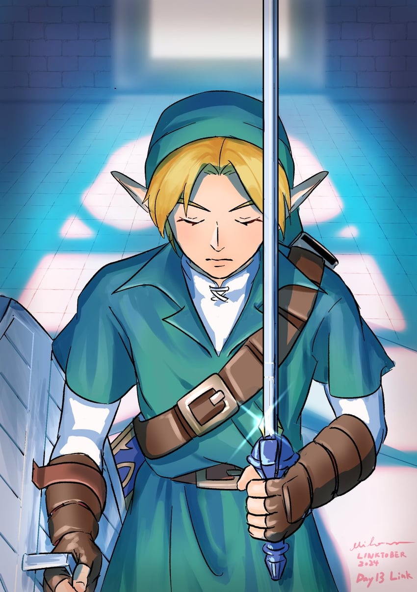 link (the legend of zelda and 1 more) drawn by mihama66