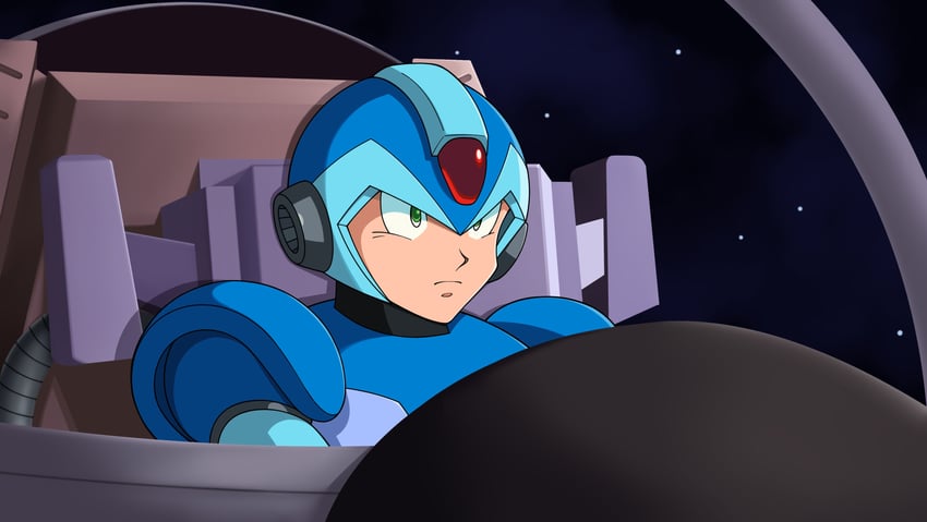 x (mega man and 2 more) drawn by diegodoodles
