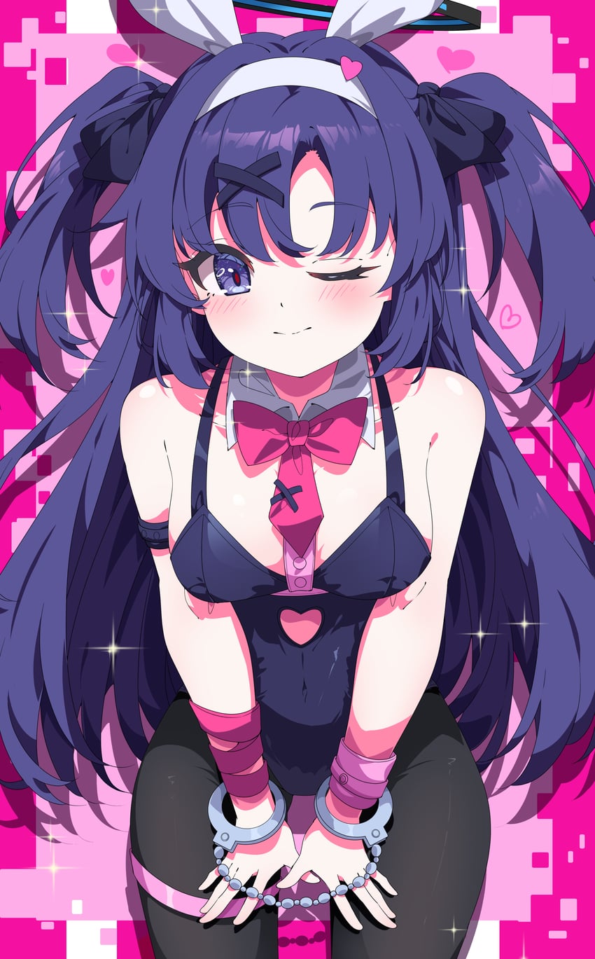 yuuka (blue archive and 1 more) drawn by hua-huahua