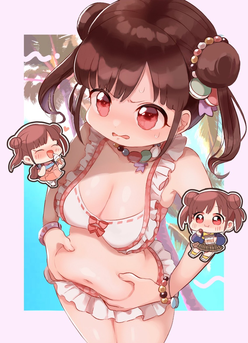 sonoda chiyoko (idolmaster and 1 more) drawn by ofu_dere