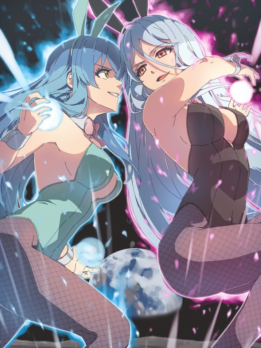 nina fenly and grandmaster (eiyuu densetsu and 2 more) drawn by chiharu_(9654784)
