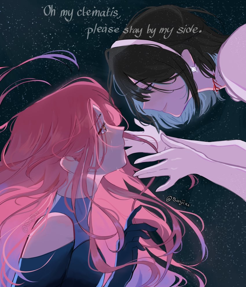 sua and mizi (alien stage) drawn by sanjiixx