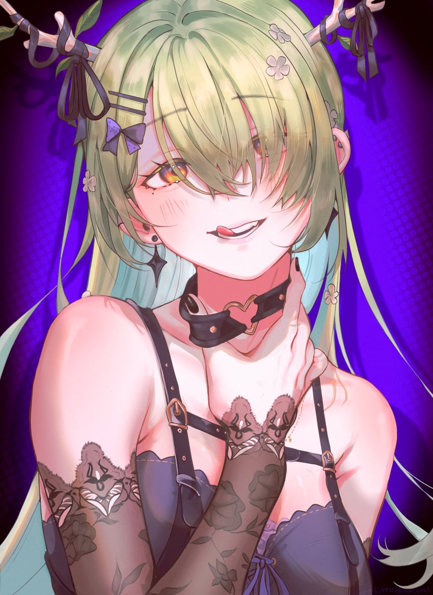 ceres fauna (hololive and 1 more) drawn by l_yth
