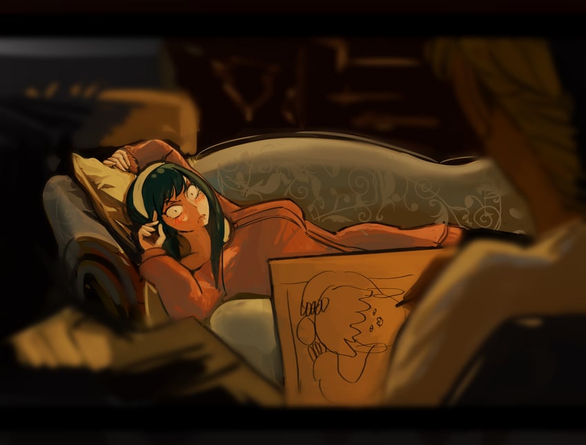 yor briar and twilight (spy x family and 1 more) drawn by higemu
