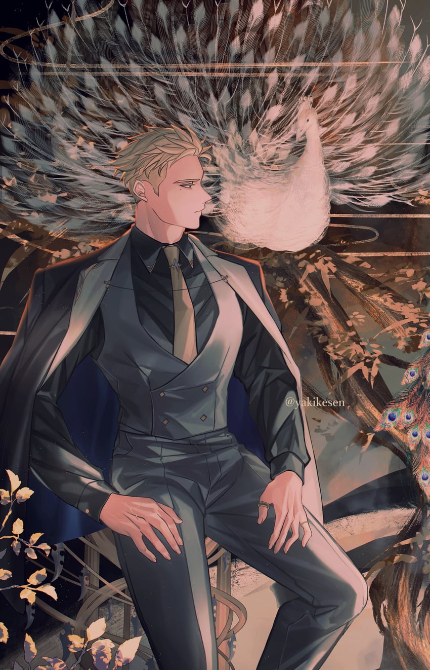 millions knives (trigun and 1 more) drawn by yakikesen